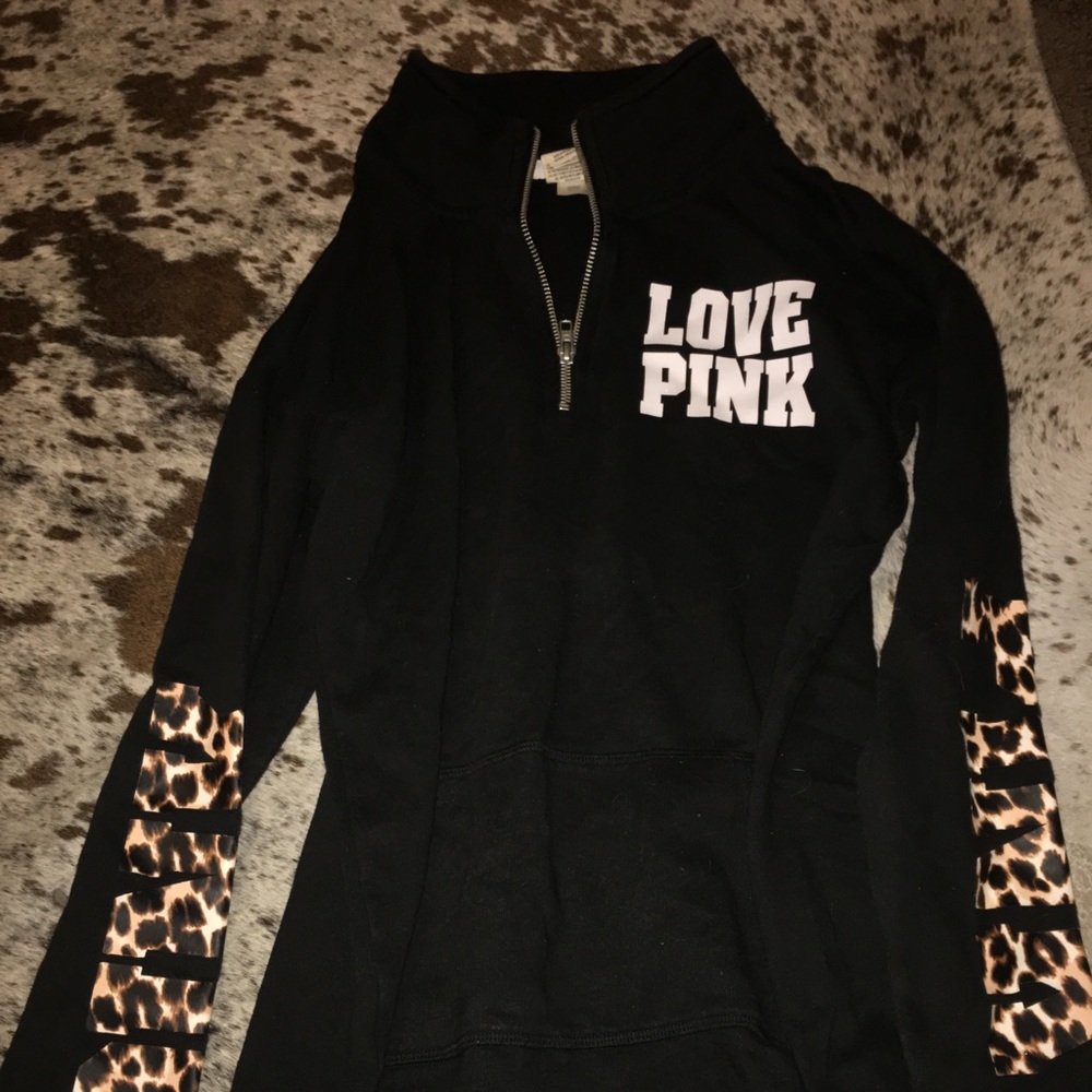 PINK quarter zip